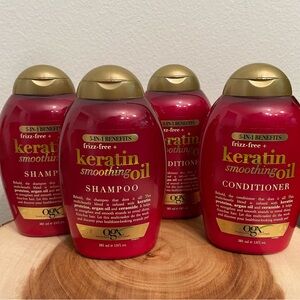 Ogx Keratin shampoo & conditioner bundle